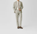 Bone Stretch Wool-Blend Twill Suit