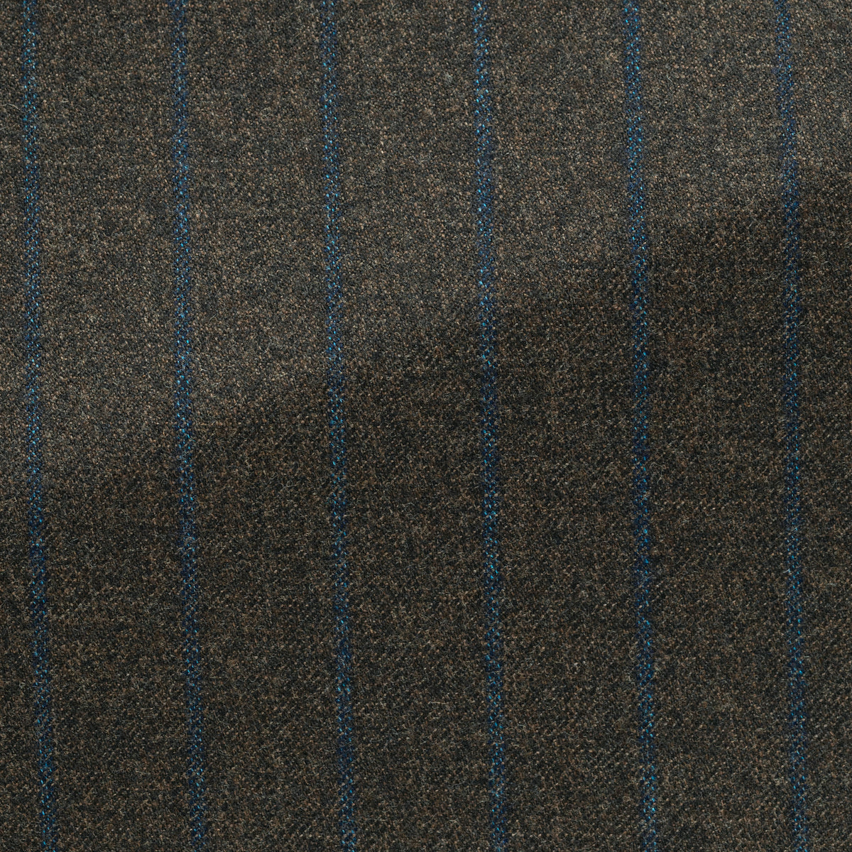 Chocolate Brown Pinstripe Wool Suit