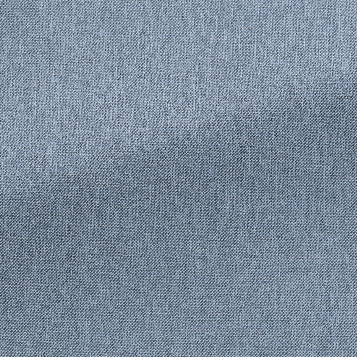 Light Blue Stretch Wool-Blend Twill Suit