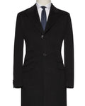 Black Cashmere Overcoat
