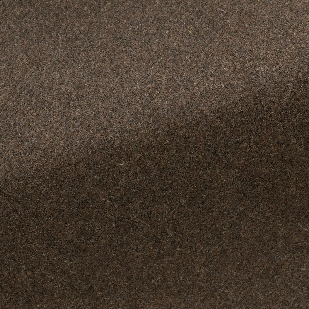 Loro Piana Chocolate Brown–Olive Green Zelander Double Martingale Overcoat