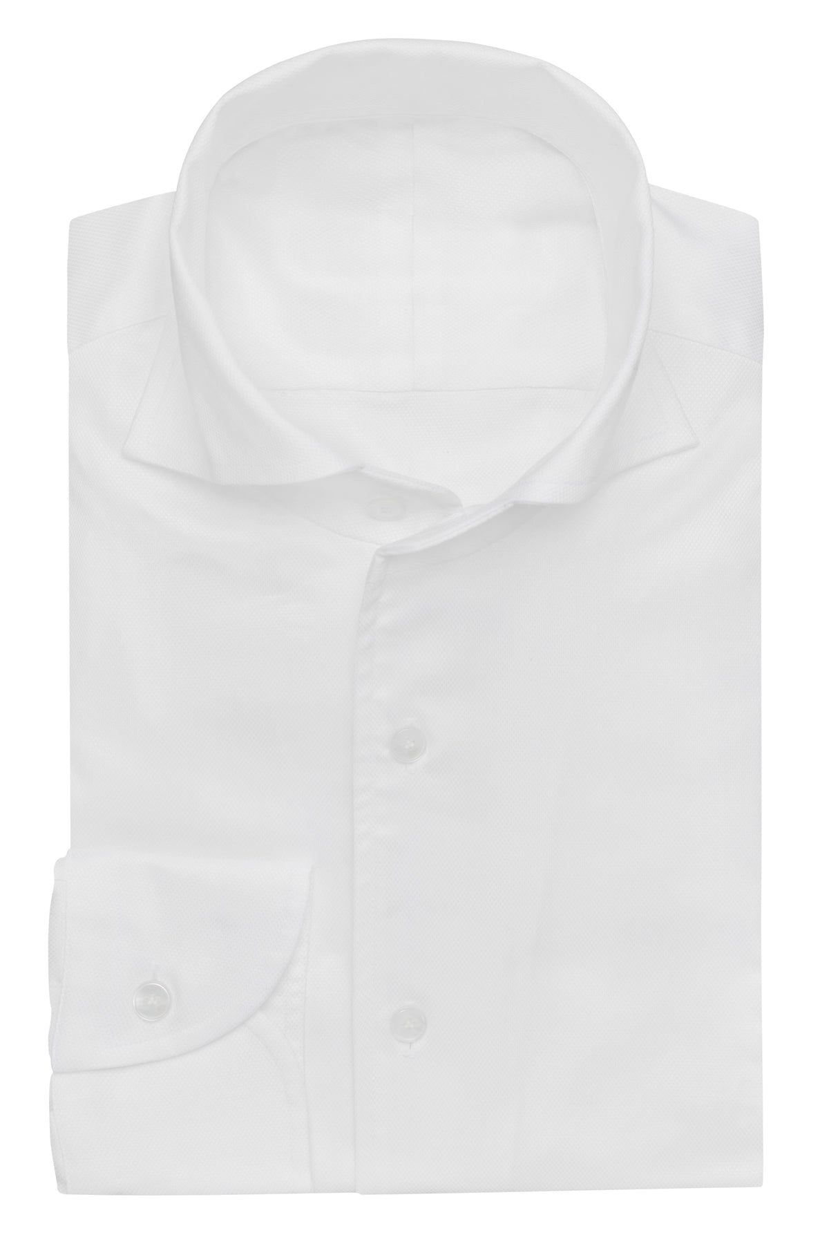Natural Stretch Cotton Dobby Shirt