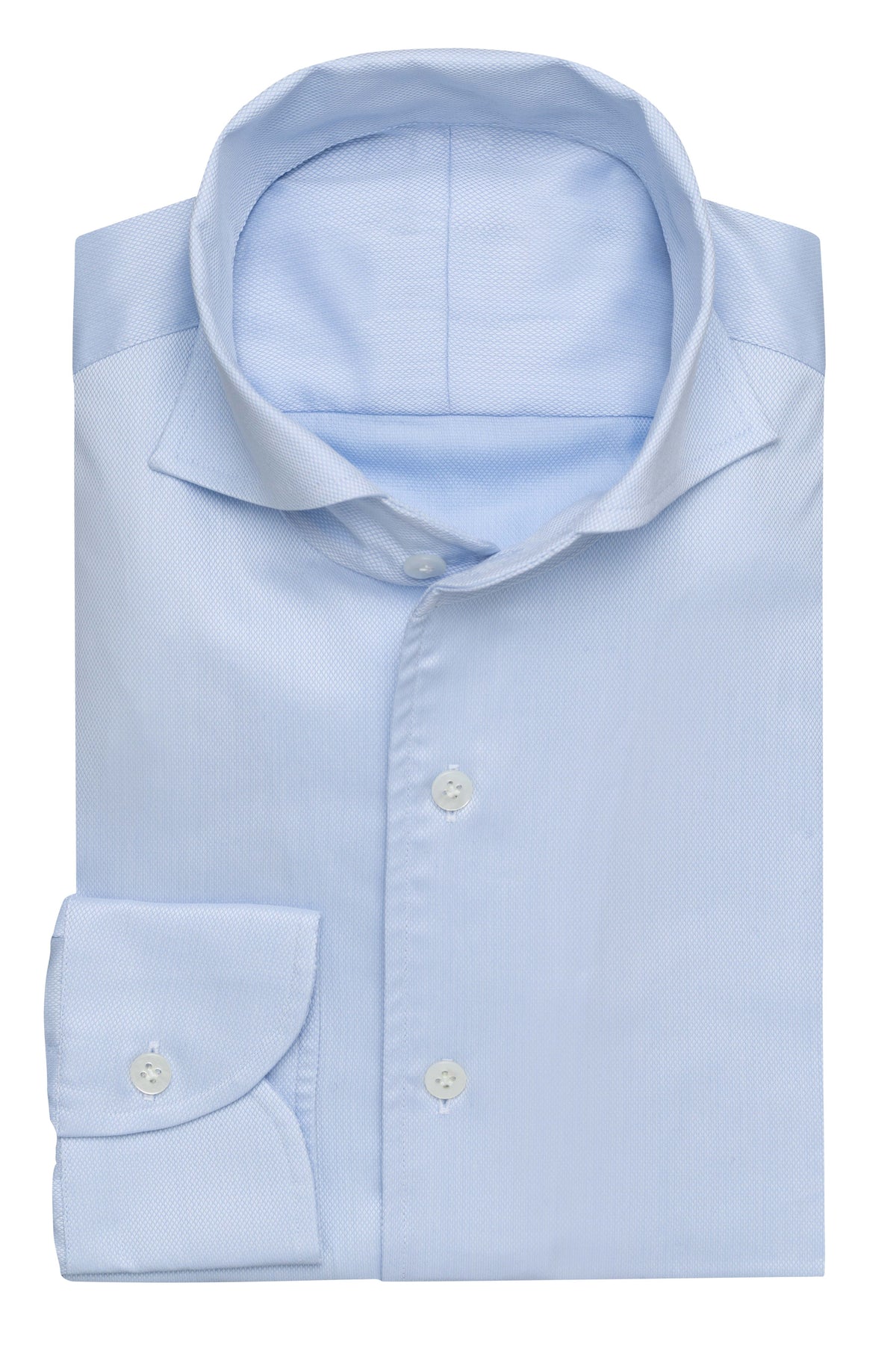 Natural Stretch Cotton Dobby Shirt