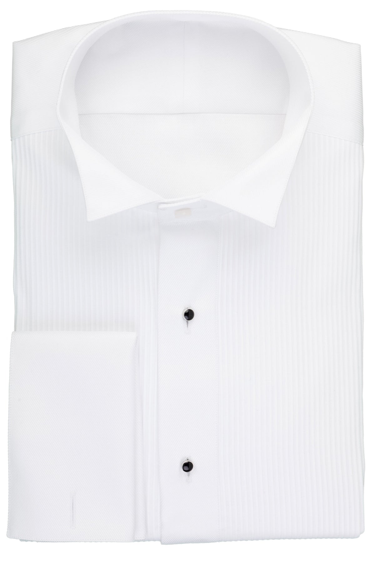 Pleated Tuxedo Shirt